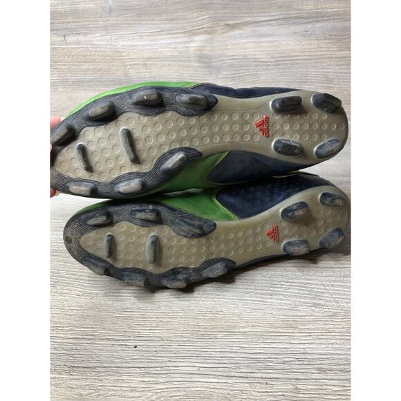 RARE Adidas F10 Tunit Green Football Soccer Cleat 098125 US 11.5 main image 8